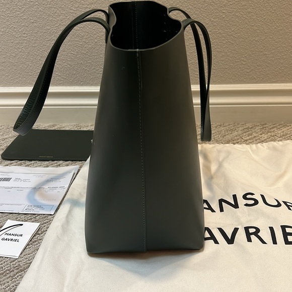 Mansur Gavriel Large Leather Tote - Picture 5 of 10